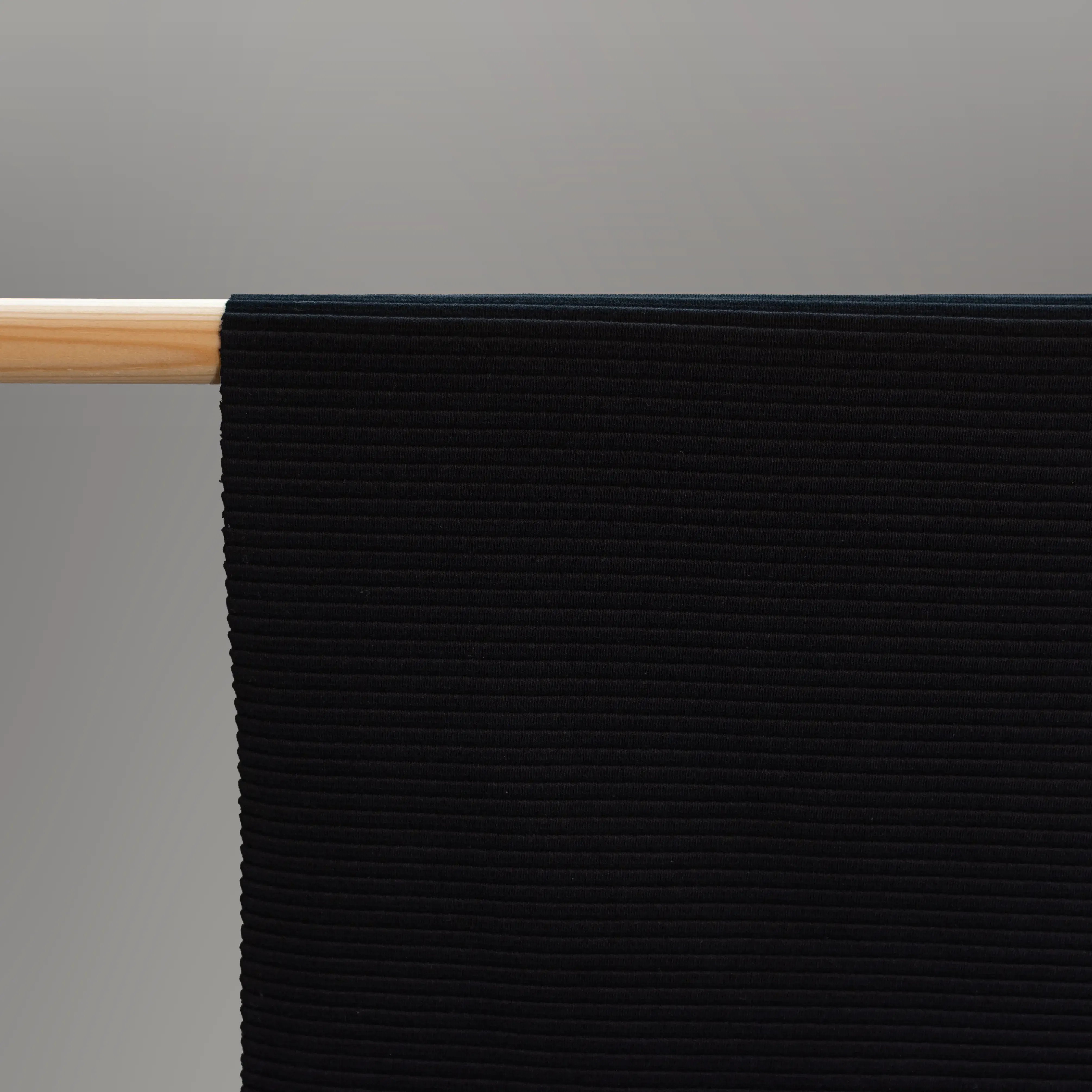 Baumwolle - Ottoman - Schwarz