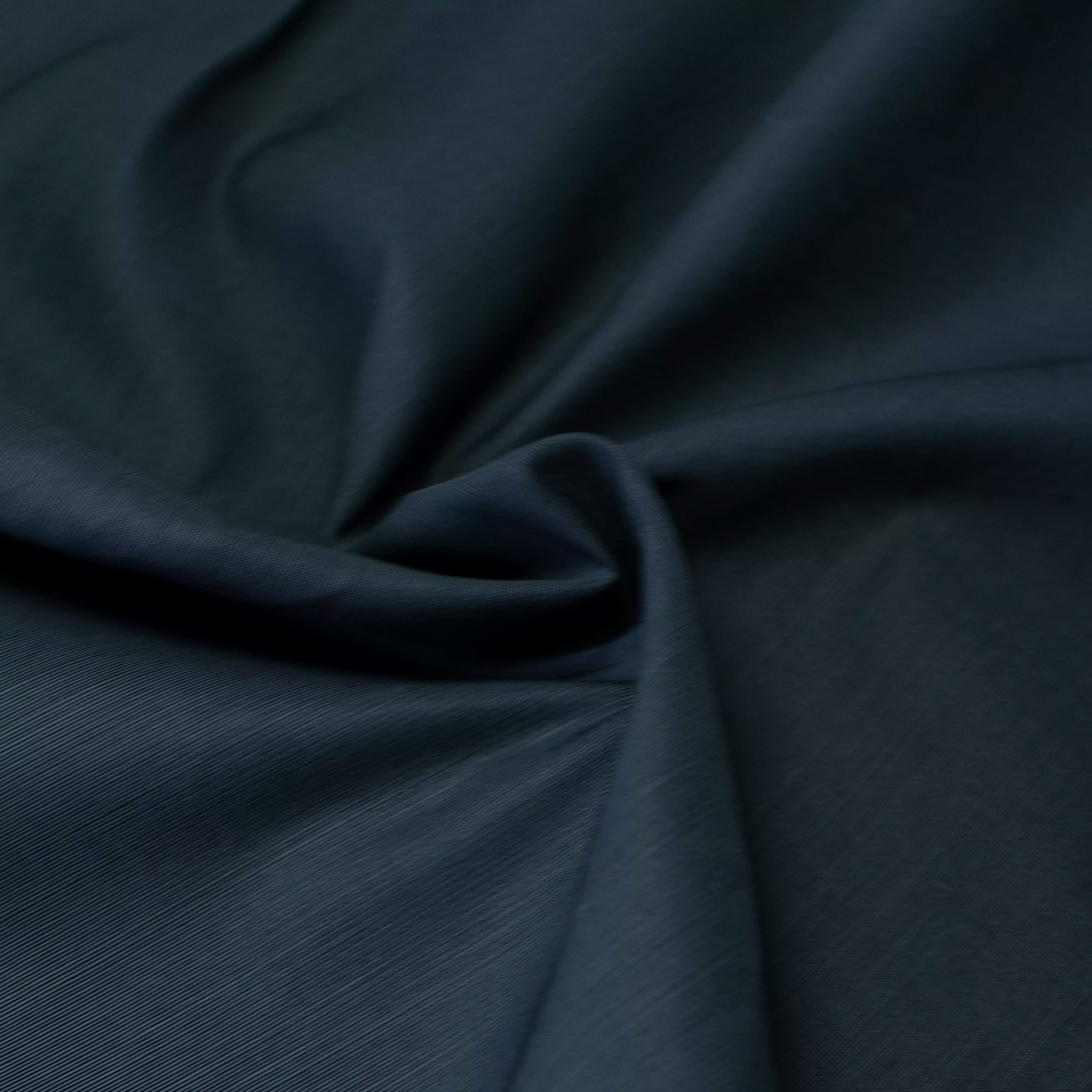 Baumwolle - Ripsgewebe - dunkles Nachtblau